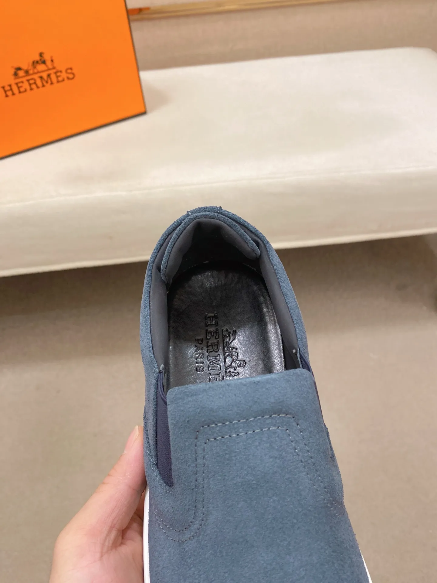 Men's clothing and shoes💰: 442💰《HERMES》【Classic original single version】Hermès; top 🔝purchase agent🔍🔍men's latest 🇺🇸 counter sales simultaneously, imported from Italy original ▲▲cowhide ▲▲ (high-end, nobility, class) ) Exquisite workmanship (Italian 🇮🇹 imported water-dyed 🐂 cowhide lining) sole: original sole provided by the original factory, ⚠️exclusive double-layer activity·TPR·rubber·combined molded outsole; super comfortable·wear-resistant·non-slip·environmental protection The real thing is more beautiful if you take the real thing (high quality, follow the order). You can enter and exit the counter at will * Number of yards: 38-44 (45 can be customized and cannot be returned or exchanged)